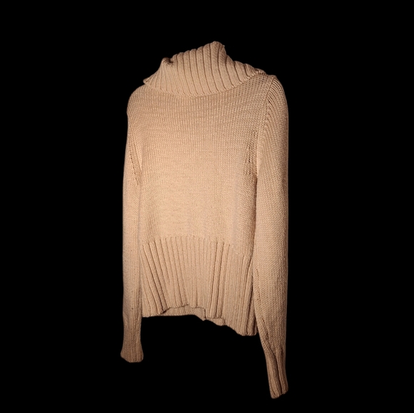 Banana Republic 100% Wool Cardigan Sweater Ladies Large Vintage Holiday 2002 Y2K - Picture 6 of 6